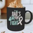 Lung Cancer Dad Ribbon Graphic Print Coffee Mug