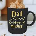 Magical Dad Manager Of Mischief Birthday Family Matching Graphic Print Coffee Mug