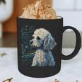 Maltipoo Starry Night Van Gogh Maltipoo Mom Dad Owner Graphic Print Coffee Mug