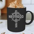 Man Of God Religious Christian Cross Husband Dad Fathers Day Graphic Print Coffee Mug