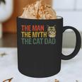 The Man The Myth The Cat Dad Cat Daddy Vintage Graphic Print Coffee Mug The Man The Myth The Cat Dad Cat Daddy Vintage Graphic Print Coffee Mug