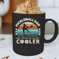 Man's Pickleball Dad Like A Regular Dad But Cooler Graphic Print Coffee Mug