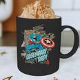 Marvel Captain America Legendary Dad Father's Day Graphic Print Coffee Mug Marvel Captain America Legendary Dad Father's Day Graphic Print Coffee Mug