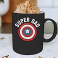 Marvel Father's Day Super Dad Captain America Shield Graphic Print Coffee Mug Marvel Father's Day Super Dad Captain America Shield Graphic Print Coffee Mug