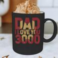 Marvel Iron Man Dad I Love You 3000 Text Fill Father's Day Small Graphic Print Coffee Mug
