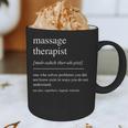 Massage Therapist Definition Women Mom Dad Graphic Print Coffee Mug