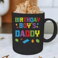Master Builder Birthday Boy's Daddy Building Bricks Blocks Graphic Print Coffee Mug Master Builder Birthday Boy's Daddy Building Bricks Blocks Graphic Print Coffee Mug