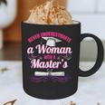 Master University Degree Master Graduation Party Girl Graphic Print Coffee Mug