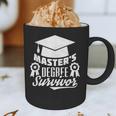Master's Degree Survivor College Graduation Graphic Print Coffee Mug