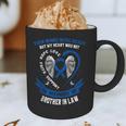 In Memory Of Brother In Law Colon Cancer Awareness Uplifting Graphic Print Coffee Mug In Memory Of Brother In Law Colon Cancer Awareness Uplifting Graphic Print Coffee Mug