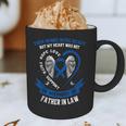 In Memory Of Father In Law Colon Cancer Awareness Memorial Graphic Print Coffee Mug In Memory Of Father In Law Colon Cancer Awareness Memorial Graphic Print Coffee Mug