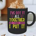 Memory Humor Got It Together Forgot Where Put It Sarcastic Graphic Print Coffee Mug