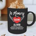 In Memory Of Son Alwin Customized Personalized Memorial Graphic Print Coffee Mug In Memory Of Son Alwin Customized Personalized Memorial Graphic Print Coffee Mug