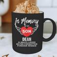 In Memory Of Son Dean Customized Personalized Memorial Graphic Print Coffee Mug In Memory Of Son Dean Customized Personalized Memorial Graphic Print Coffee Mug