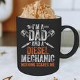 For Men Father's Day Halloween Diesel Mechanic Dad Graphic Print Coffee Mug