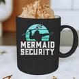 Mermaid Security Shirt Boys Swimmer Dad Merdad Trident Graphic Print Coffee Mug