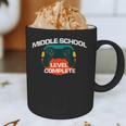 Middle School Graduation Gaming Vintage Level Complete Graphic Print Coffee Mug