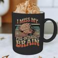 I Miss My Pre-Internet Brain Digital Nostalgia Retro Graphic Print Coffee Mug I Miss My Pre-Internet Brain Digital Nostalgia Retro Graphic Print Coffee Mug