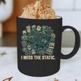 I Miss The Static Retro VHS Nostalgia Art Graphic Print Coffee Mug I Miss The Static Retro VHS Nostalgia Art Graphic Print Coffee Mug