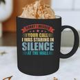 I Missed Your Call i Was Staring In Silence Introvert Graphic Print Coffee Mug