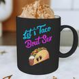 Mom Dad Let's Taco Bout Sex Gender Reveal Party Graphic Print Coffee Mug