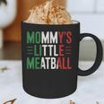 Mommy's Little Meatball Italian Quote Family Dad Mom Kids Graphic Print Coffee Mug Mommy's Little Meatball Italian Quote Family Dad Mom Kids Graphic Print Coffee Mug