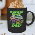 Monster Truck Dad Family Matching Birthday Party Fathers Day Graphic Print Coffee Mug