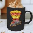 Monster Truck Dad Hot Red Graffiti Style Graphic Print Coffee Mug Monster Truck Dad Hot Red Graffiti Style Graphic Print Coffee Mug