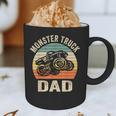 Monster Truck Dad Shirt Retro Vintage Monster Truck Shirt Graphic Print Coffee Mug