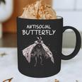Mothman Shirt Antisocial Butterfly Introvert Cryptid Graphic Print Coffee Mug Mothman Shirt Antisocial Butterfly Introvert Cryptid Graphic Print Coffee Mug