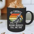 Motorcycle Dad Dirt Bike Shirt Motocross Riding Buddies Graphic Print Coffee Mug