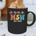 MSW Est 2025 Graduation School Social Worker Shirt Master Graphic Print Coffee Mug