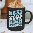Next Stop High School Elementary School Graduation 2025 Graphic Print Coffee Mug