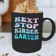 Next Stop Kindergarten Groovy Graduation Last Day Of School Graphic Print Coffee Mug