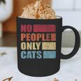 No People Only Cats Introvert Graphic Print Coffee Mug No People Only Cats Introvert Graphic Print Coffee Mug