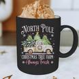 North Pole Tree Farm Merry Christmas Holiday Scene Nostalgia Graphic Print Coffee Mug North Pole Tree Farm Merry Christmas Holiday Scene Nostalgia Graphic Print Coffee Mug