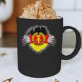 Nostalgia Chest Flag GDR Graphic Print Coffee Mug