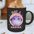 Not a Hugger Cute Pufferfish Autism Awareness Introverts Graphic Print Coffee Mug
