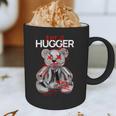 Not A Hugger Teddy Bear Antisocial Introvert Graphic Print Coffee Mug