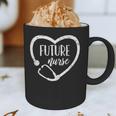 Nurse Nursing Student Graduation Stethoscope Vintage Graphic Print Coffee Mug