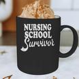 Nursing School Survivor Nurse Graduation Medical T-Shirt Graphic Print Coffee Mug
