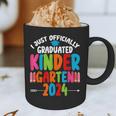 I Officially Graduated Kindergarten Graduation 2024 Graphic Print Coffee Mug