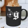 Old School Dad OG Hip Hop Head Vinyl Retro 80s90s Nostalgia Graphic Print Coffee Mug