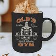Old's Gym Logo Workout Dad Grandpa Weightlifting Old Men Gym Graphic Print Coffee Mug Old's Gym Logo Workout Dad Grandpa Weightlifting Old Men Gym Graphic Print Coffee Mug