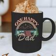 One Happy Dad First Birthday Camping Matching Family Party Graphic Print Coffee Mug