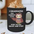 Owl Elementary Graduation Shirt-6th Grade Graduation Graphic Print Coffee Mug