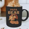 Papa Bear Bears Animal Pun Lover Dad Father Daddy Father's Graphic Print Coffee Mug