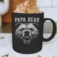 Papa Bear Best Idea Fathers Day Bear For Men Dad Graphic Print Coffee Mug