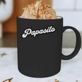 Papasito Bold Latino Dad Retro Text Graphic Print Coffee Mug