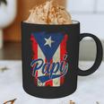 Papi Puerto Rican Dad Puerto Rico Pride Boricua Father's Day Graphic Print Coffee Mug